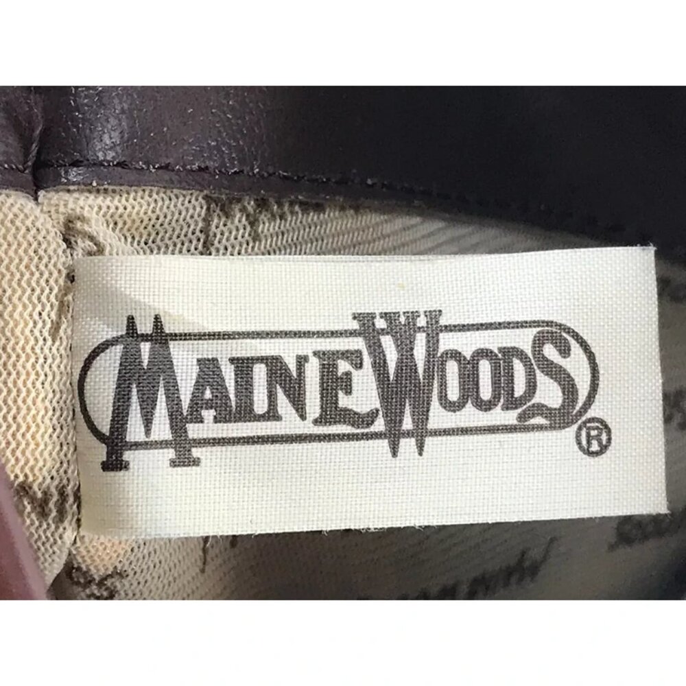 Maine Woods Womens Whip Brown Knee High Almond Toe Western Boots Size Us 7‎ - Picture 8 of 9